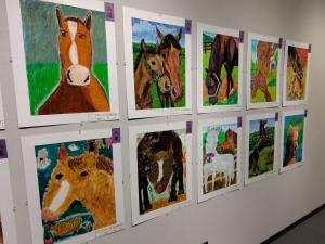 馬の絵作品展