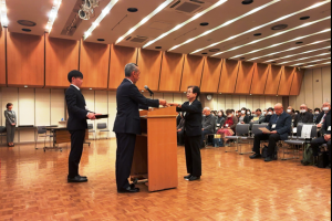 民生委員・児童委員及び主任児童委員の委嘱状伝達式