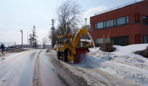 拡幅除雪