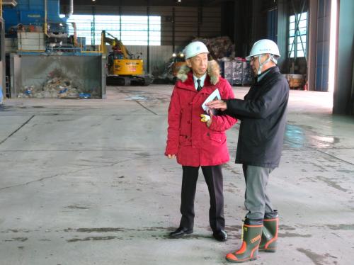 工場見学の様子