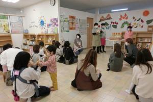 えくぼクッキー生地作り