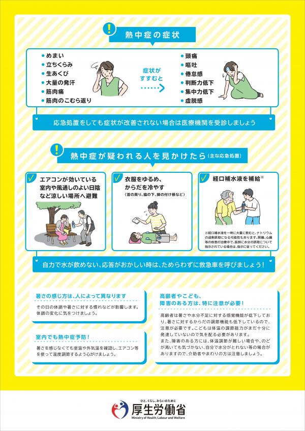 熱中症予防のために