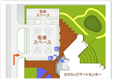 駐車スペースの図