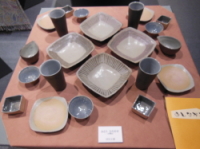 写真：創作食器展2013の様子その2